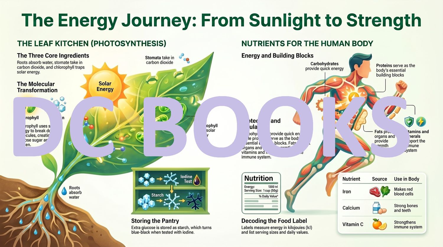 The Energy Journey - From Sunlight to Strength
