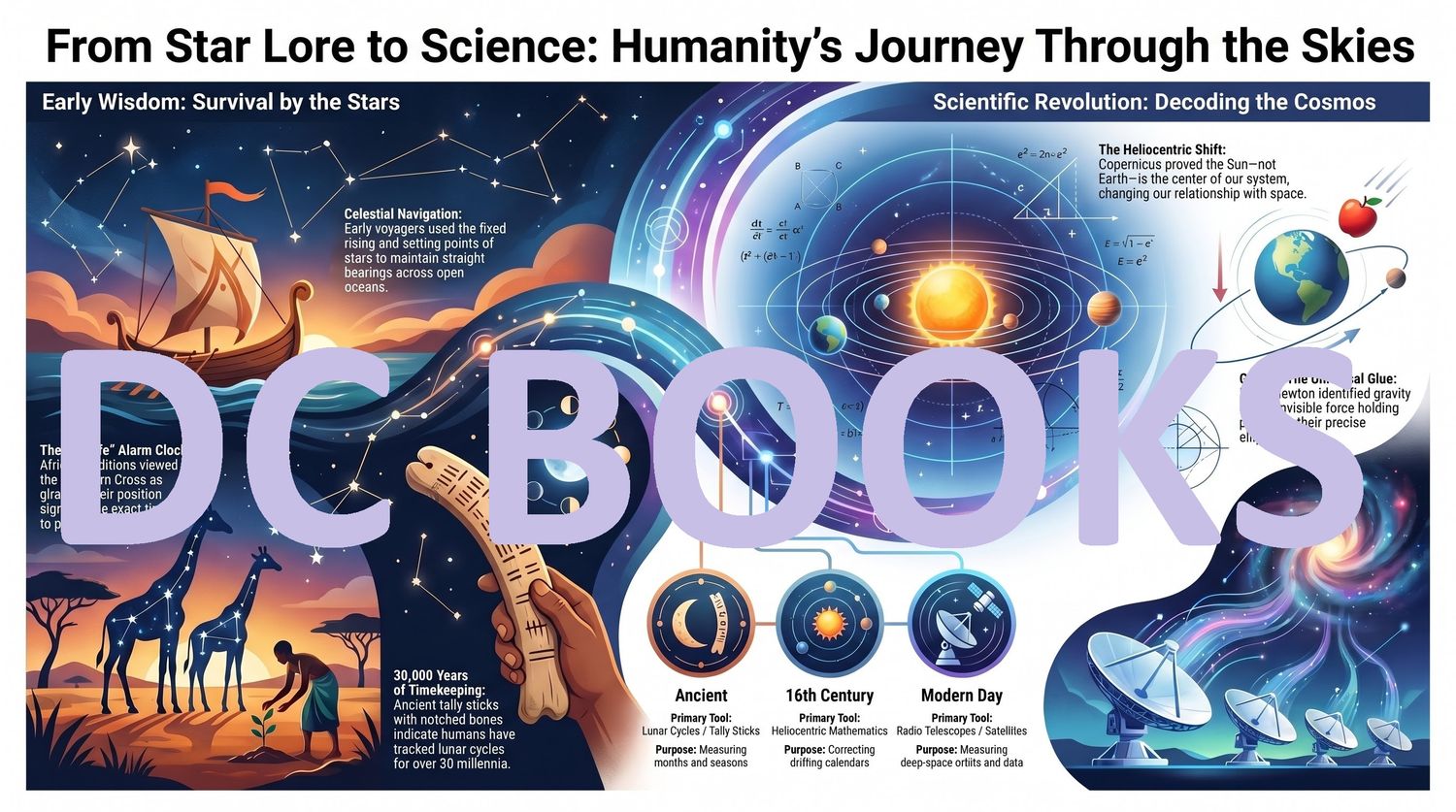 From Star Lore to Science - Humanitys Journey Through the Skies