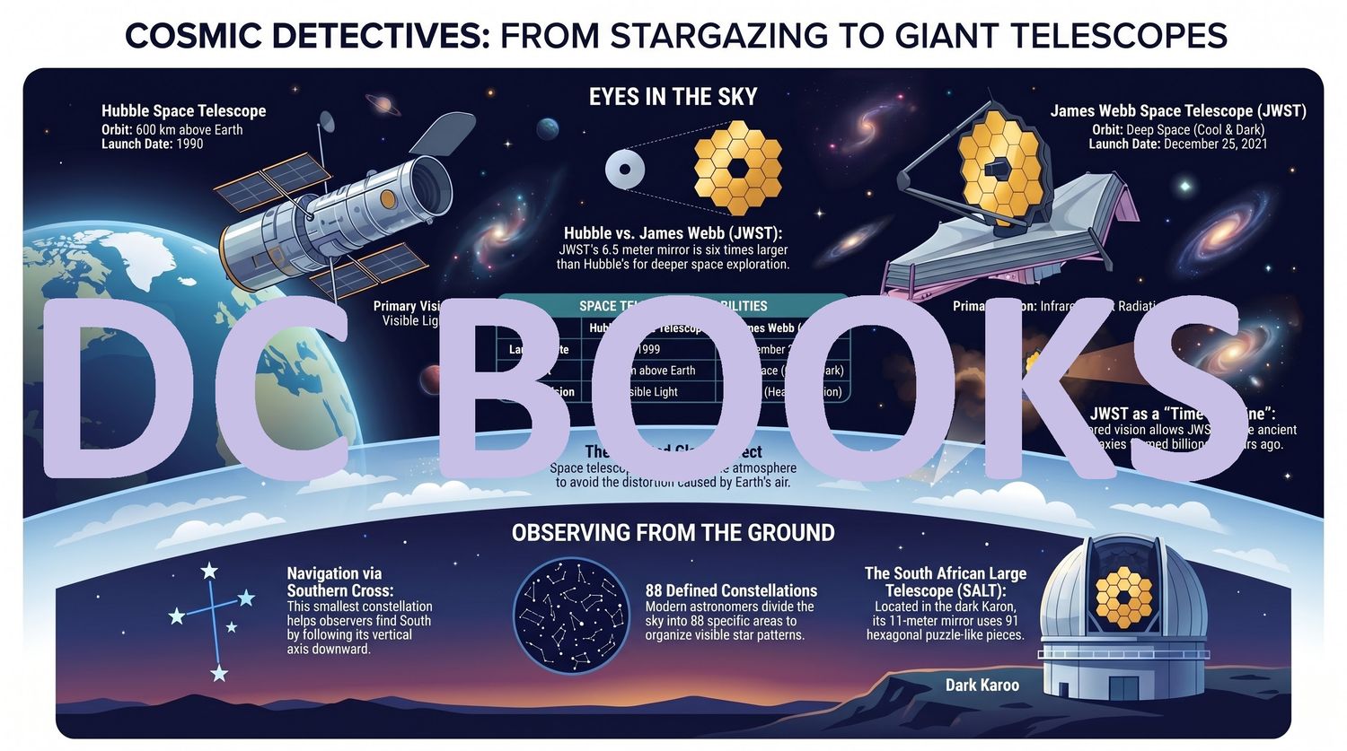 Cosmic Detective - From Stargazing to Giant Telescopes
