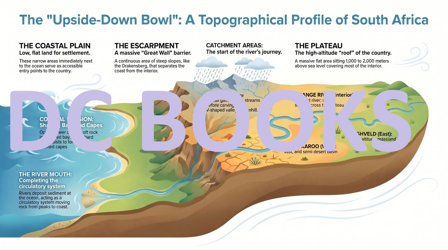 The upside down bowl - The Topographical profile of South Africa