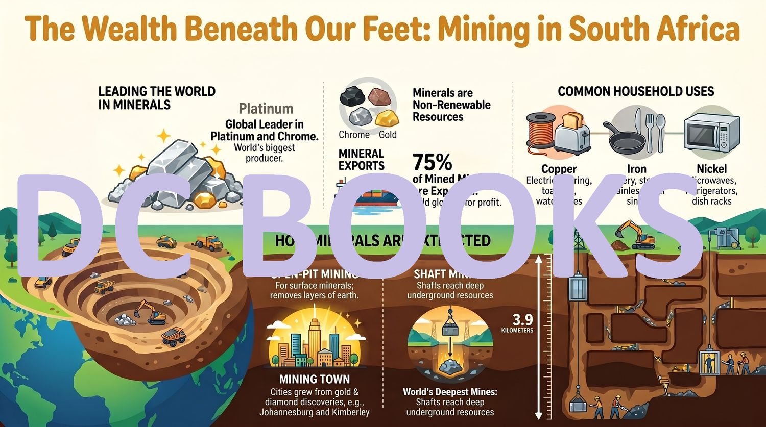 The Wealth beneath our feet - Mining in South Africa