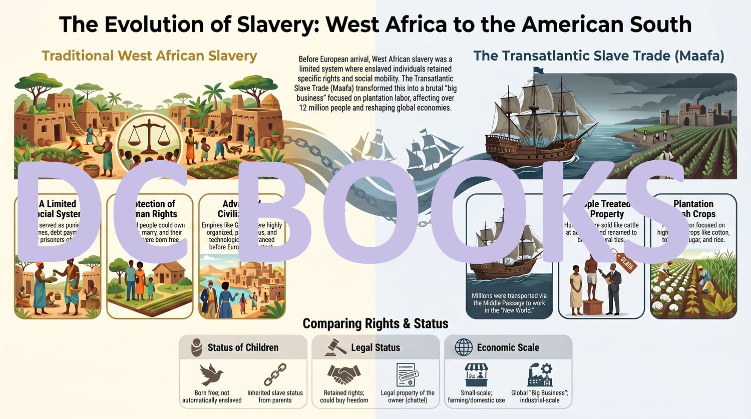 Evolution of Slavery - From West Africa to the American South