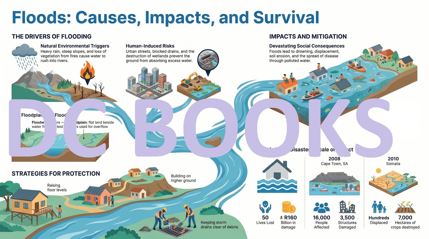 Floods - Causes Impacts and Survival