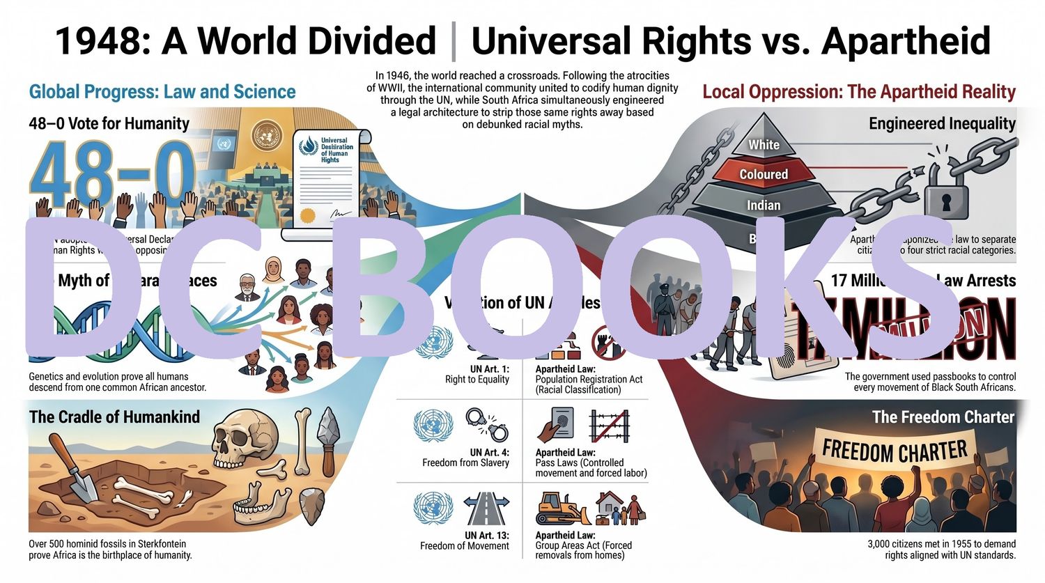 1948 - A World Divided - Universal Rights vs Apartheid