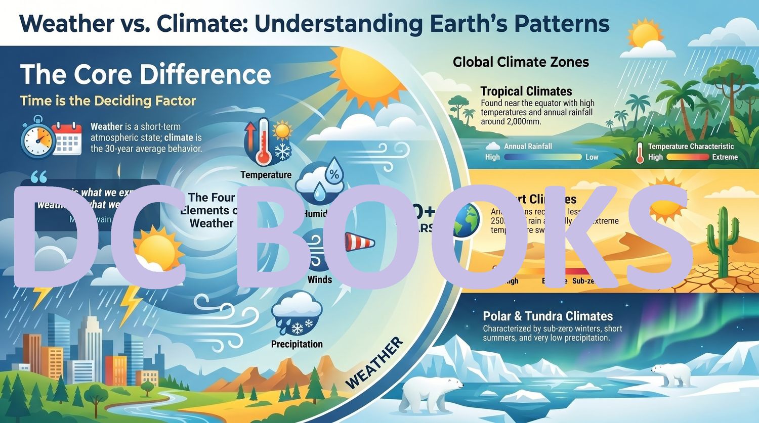Weather vs Climate - Understanding Earths Patterns