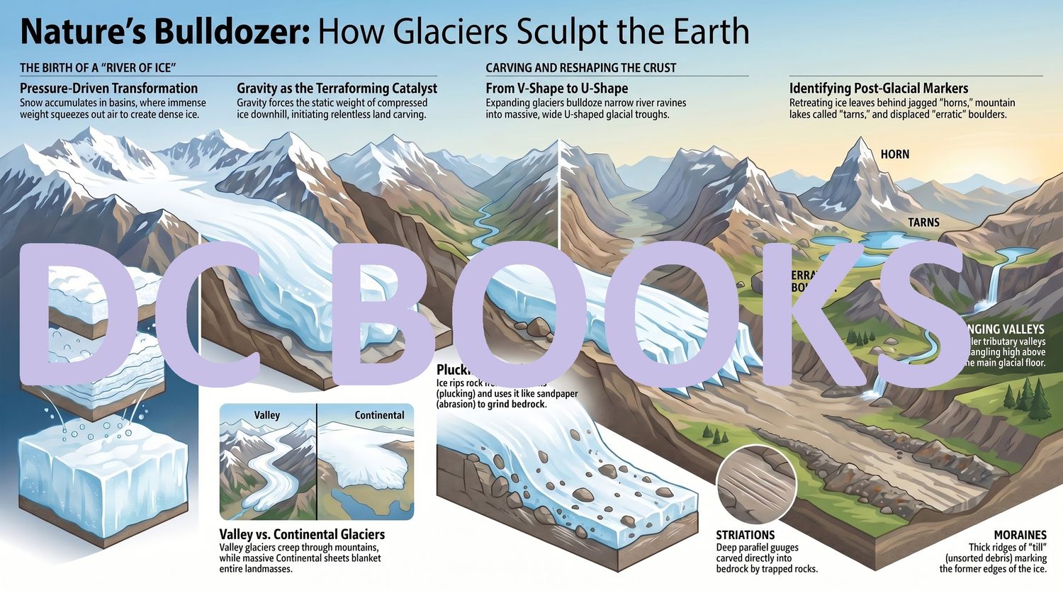 Natures Bulldozer - How Glaciers Sculpt the Earth