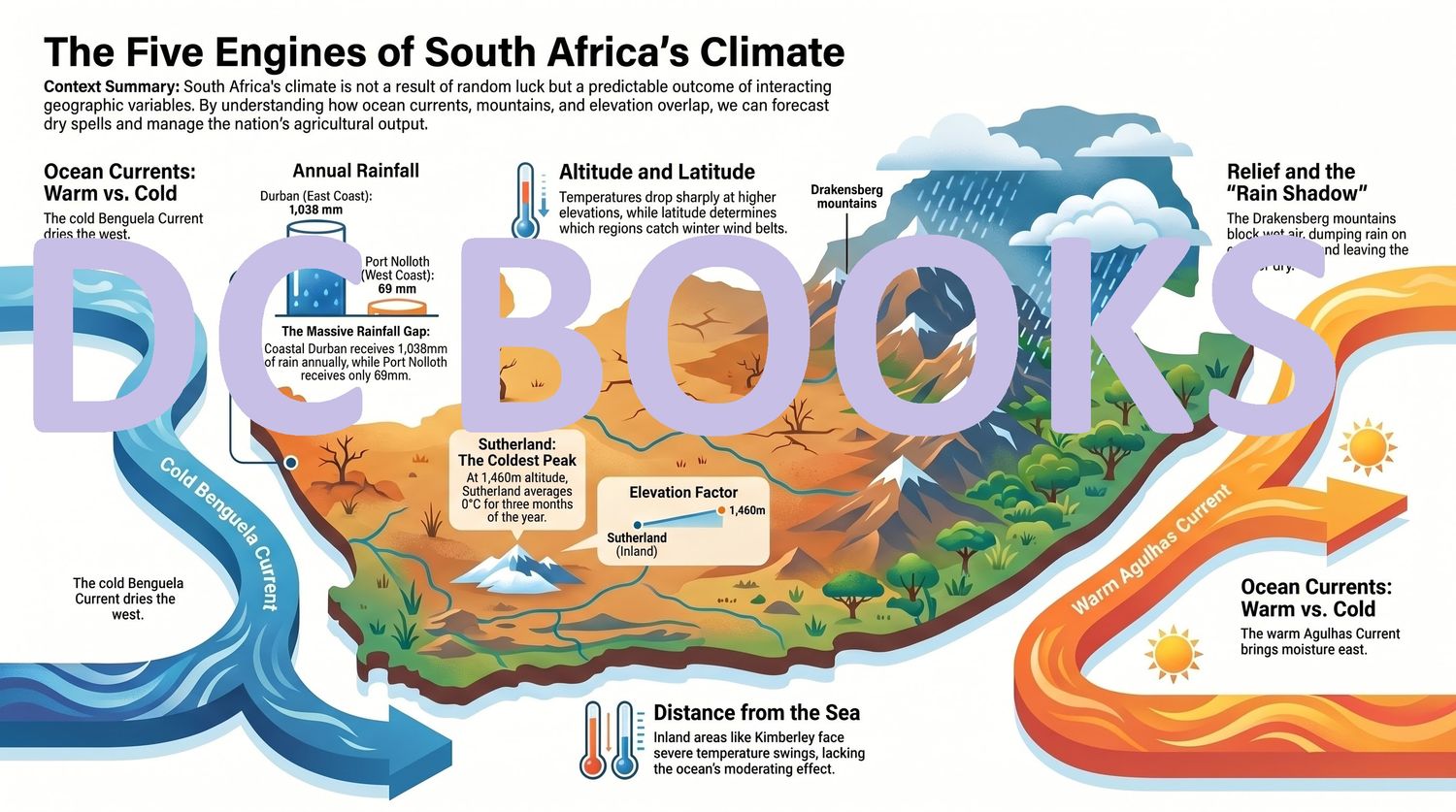 The Five Engines of South Africas Climate
