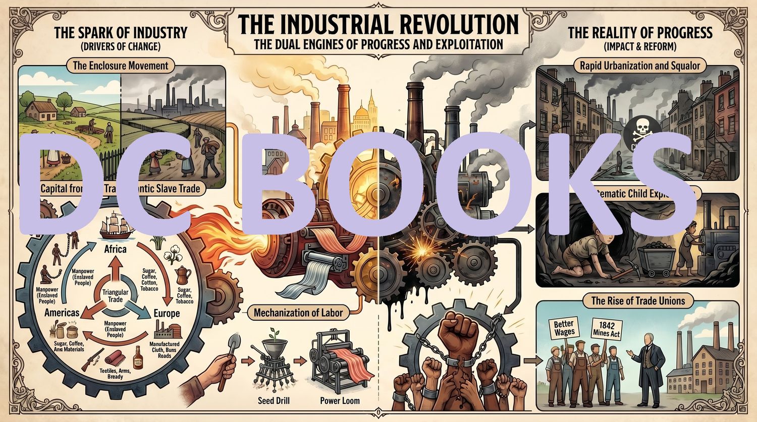 The Industrial Revolution - The Dual Engine of Progress and Explotation