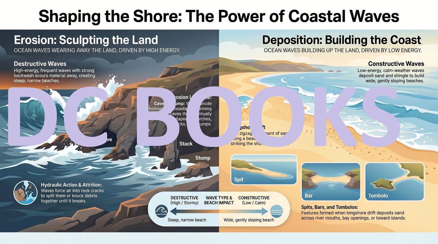 Shaping the Shore - The Power of Coastal Waves