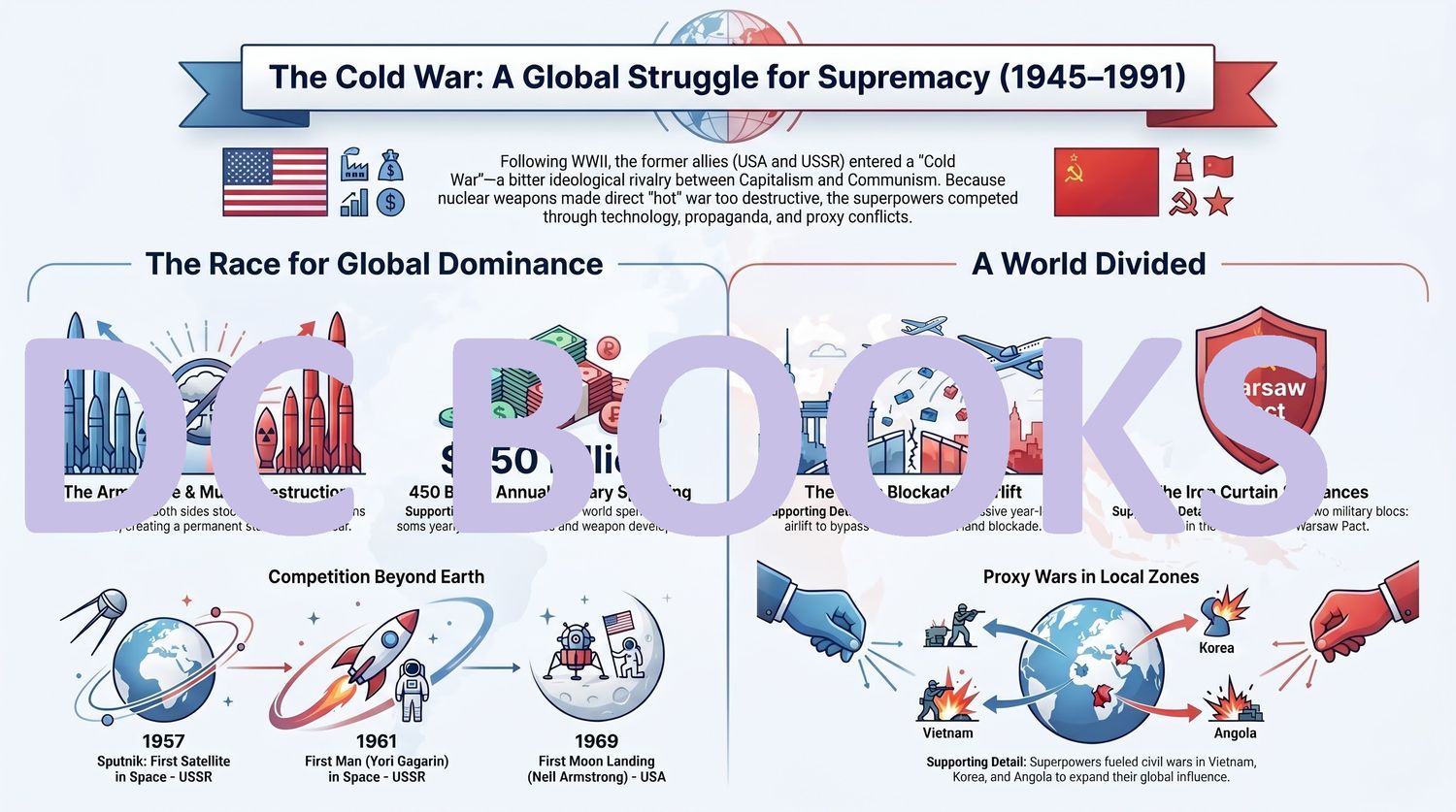 The Cold War - A Global Struggle for Supremacy 1945 - 1991