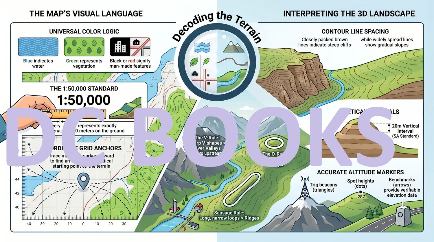 The Maps Visual Language - Interpreting the 3D Landscape