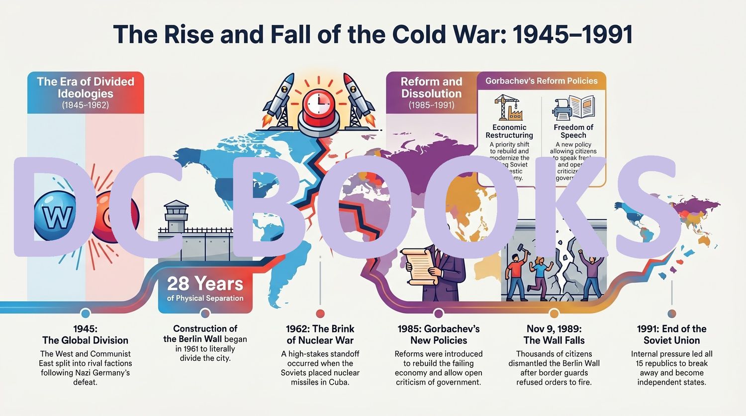 The Rise and Fall of the Cold War - 1945 - 1991
