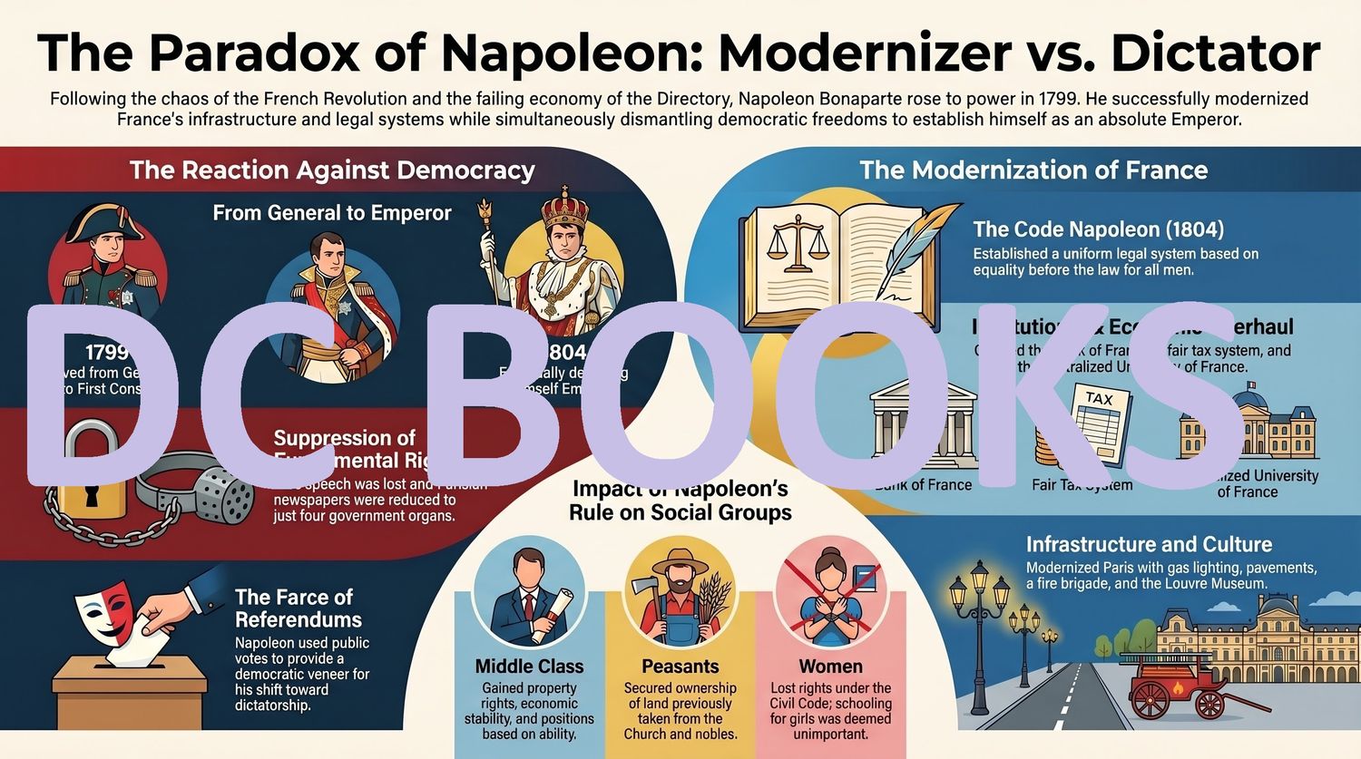 The Paradox of Napoleon - Modernizer vs Dictator