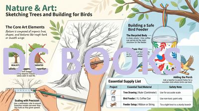 Nature and Art - Sketching Trees and Buildings for Birds