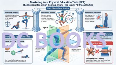 Mastering your Physical Education Task (PET) - The Blueprint for a High Scoring Injury Free Grade 7 Fitness Routine