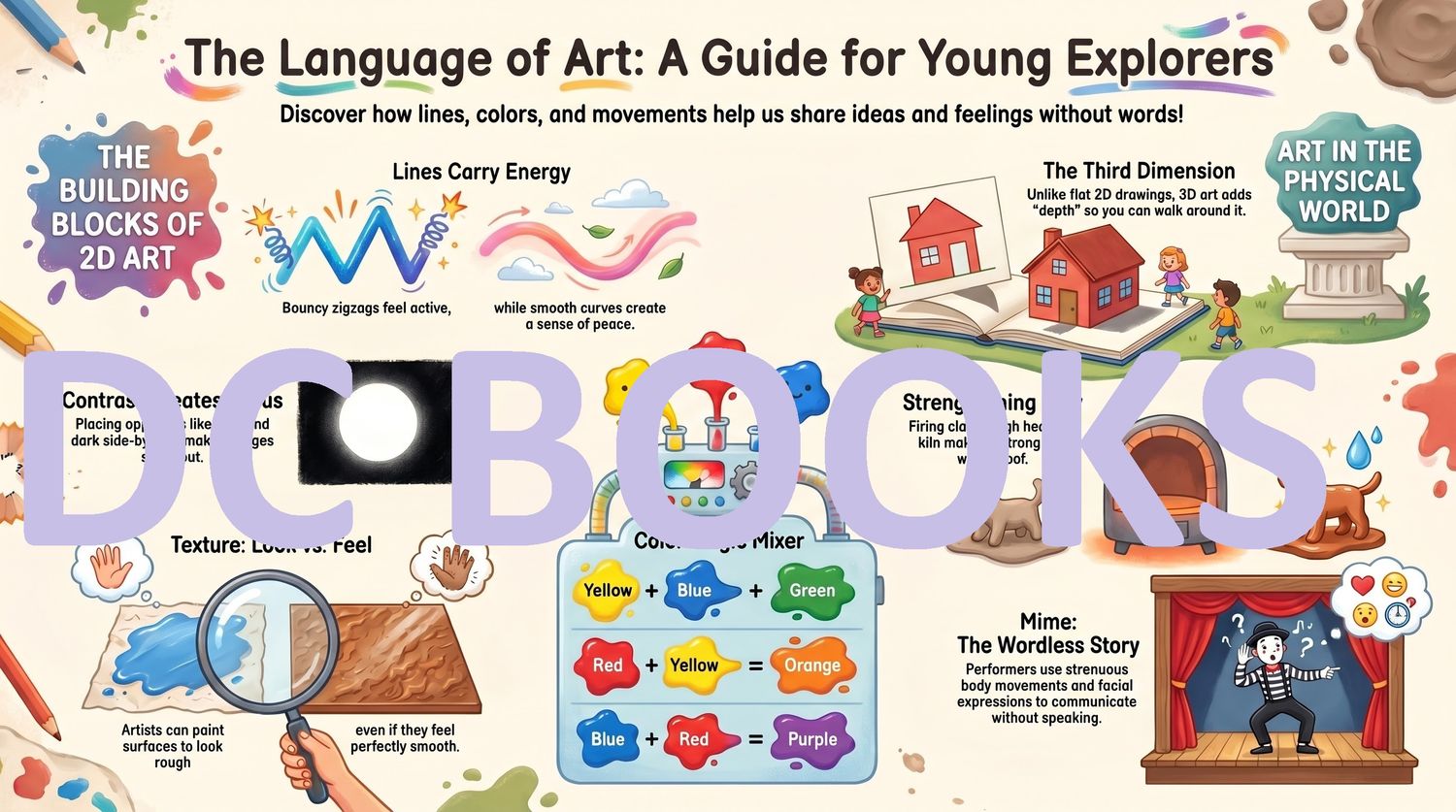 The Language of Art - A Guide for Young Explorers