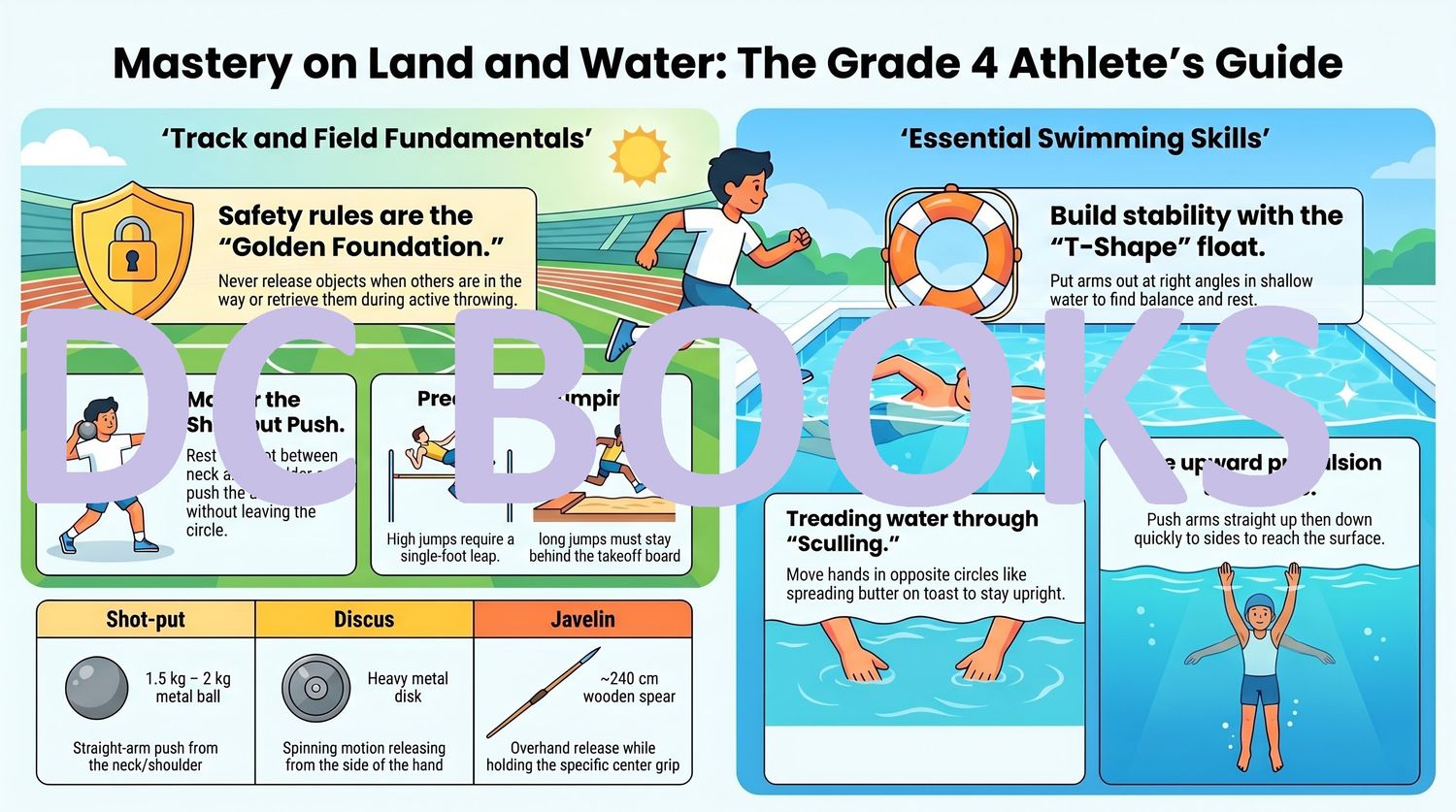Mastery on Land and Water - The Grade 4 Athletic's Guide