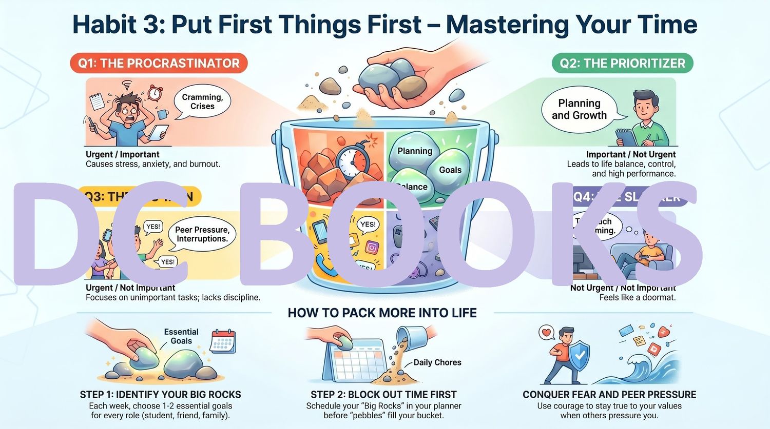 Habit 3 - Put First Things First - Mastering Your Time