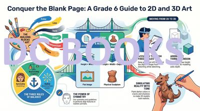 Conquer the Blank Page - A Grade 6 Guide to 2D and 3D Art
