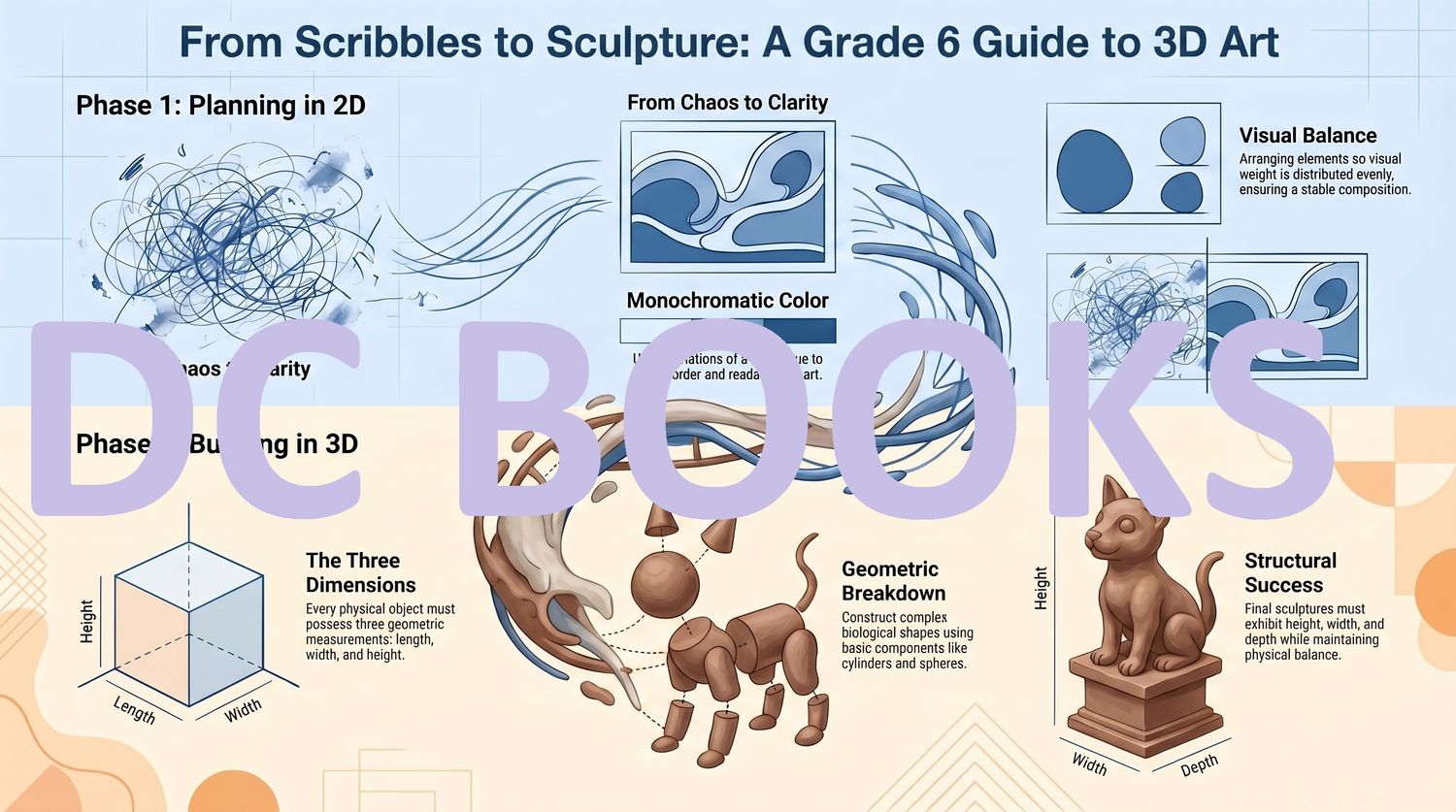 From Scribble to Sculpture - A Grade 6 Guide to 3D Art