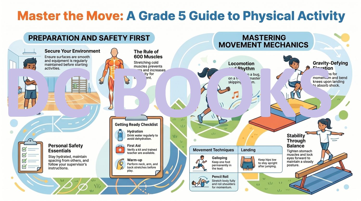 Master the Move - A Grade 5 Guide to Physical Activity