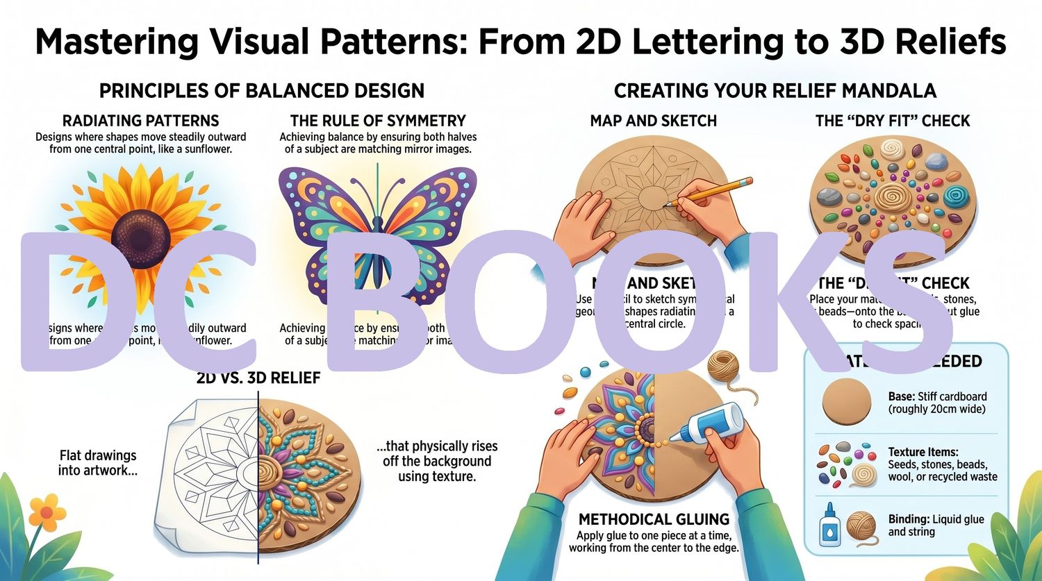 Mastering Visual Patterns - From 2D Lettering to 3D Reliefs