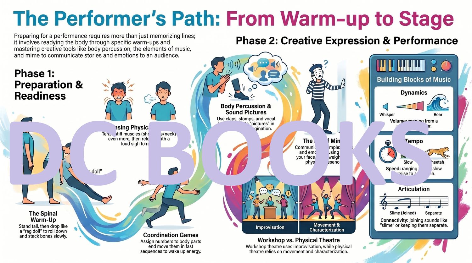 The Performers Path - From Warm up to Stage