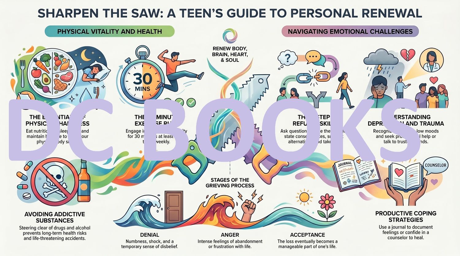 Sharpen the Saw - A Teen Guide to Personal Renewal