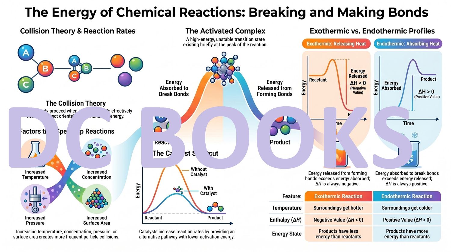 The Energy of Chemical Reactions - breaking and making Bonds