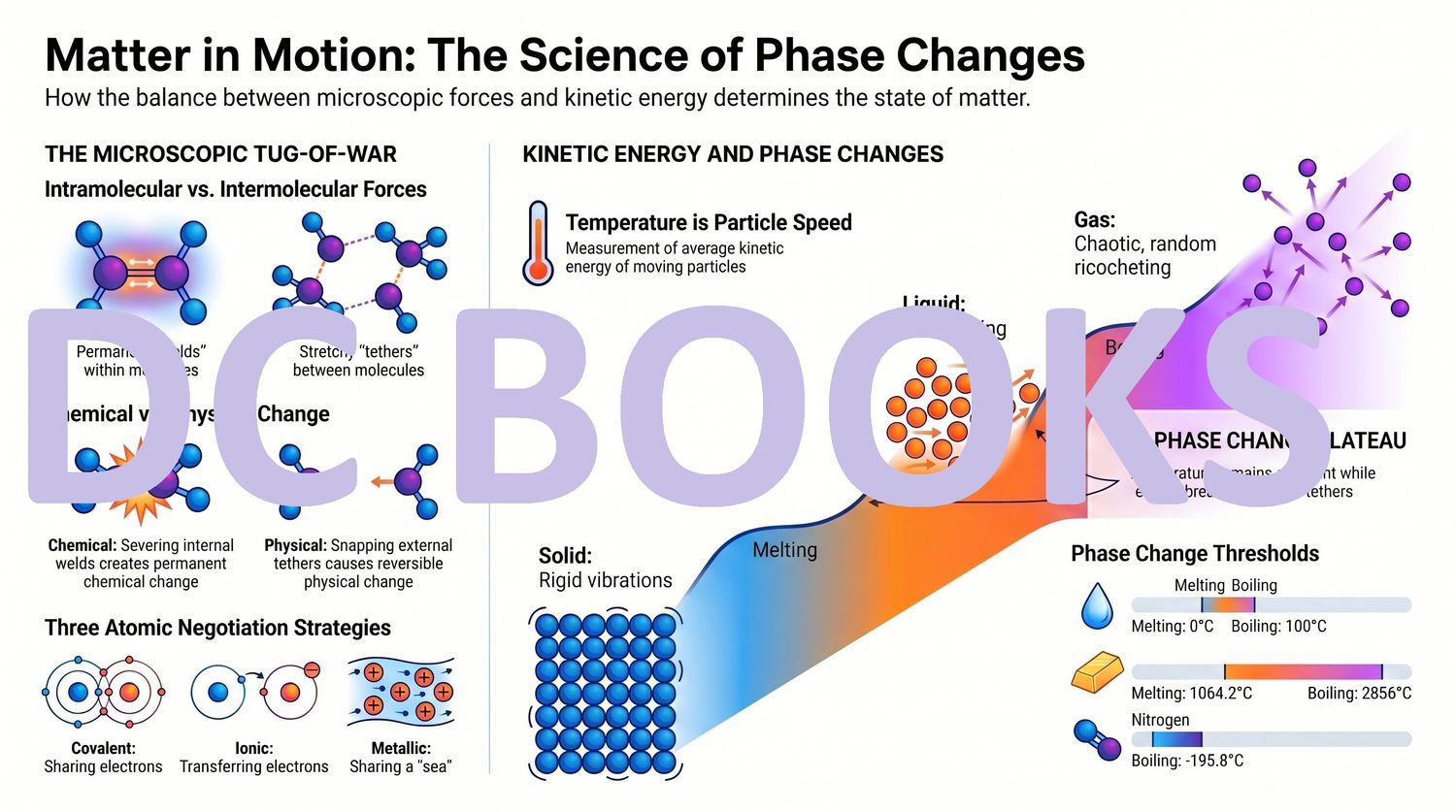 Matter in Motions - The Science of Phase Changes
