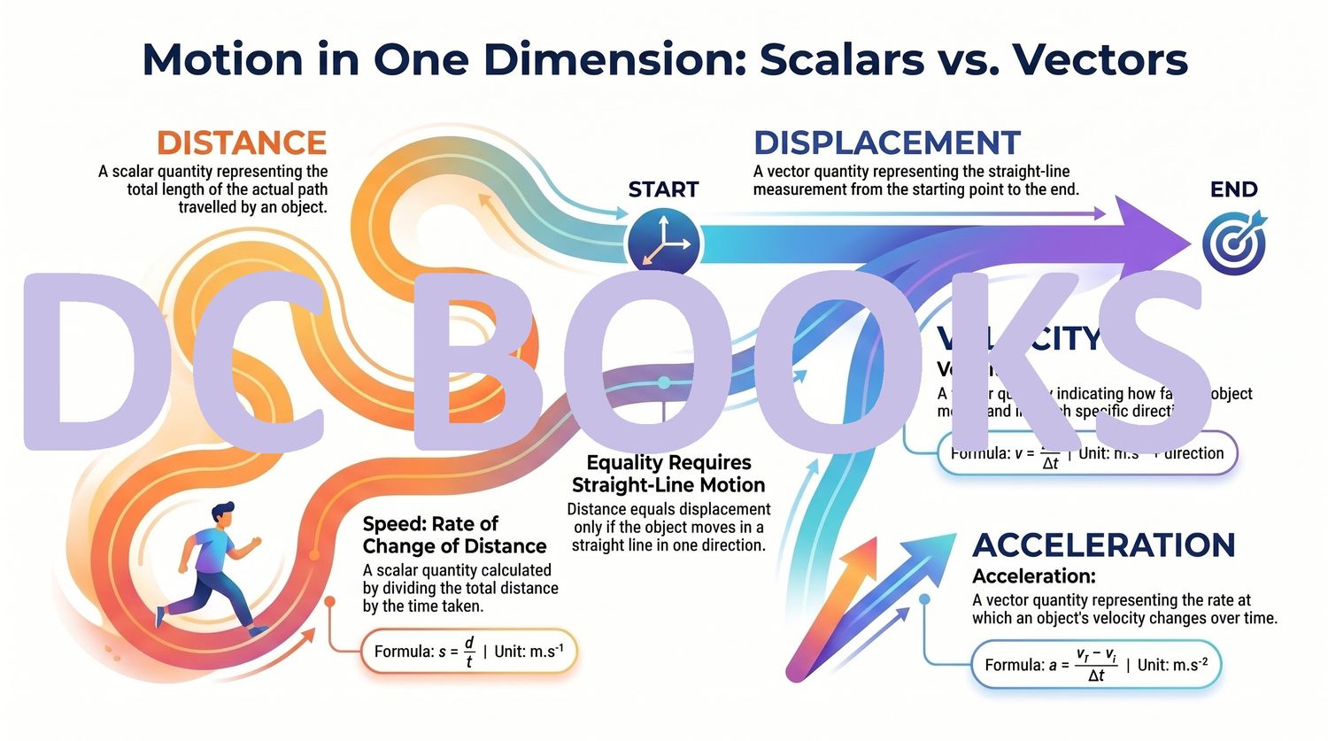 Motion in One Dimension - Scalars vs Vectors
