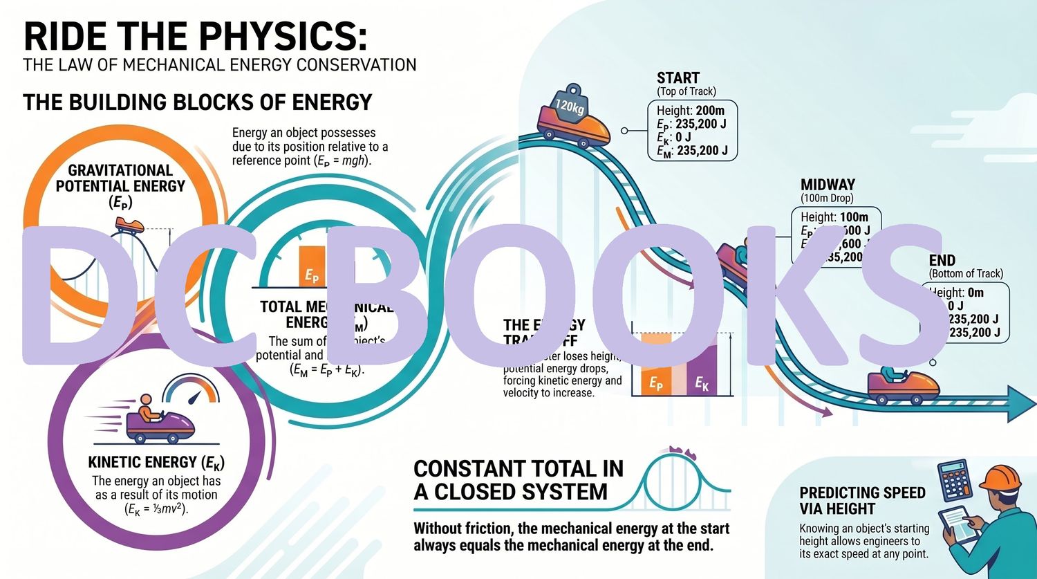 Ride the Physics - The Law of Mechanical Energy Conservation