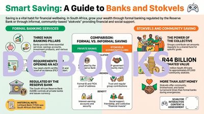 Smart Saving - A Guide to Banks and Stokvels