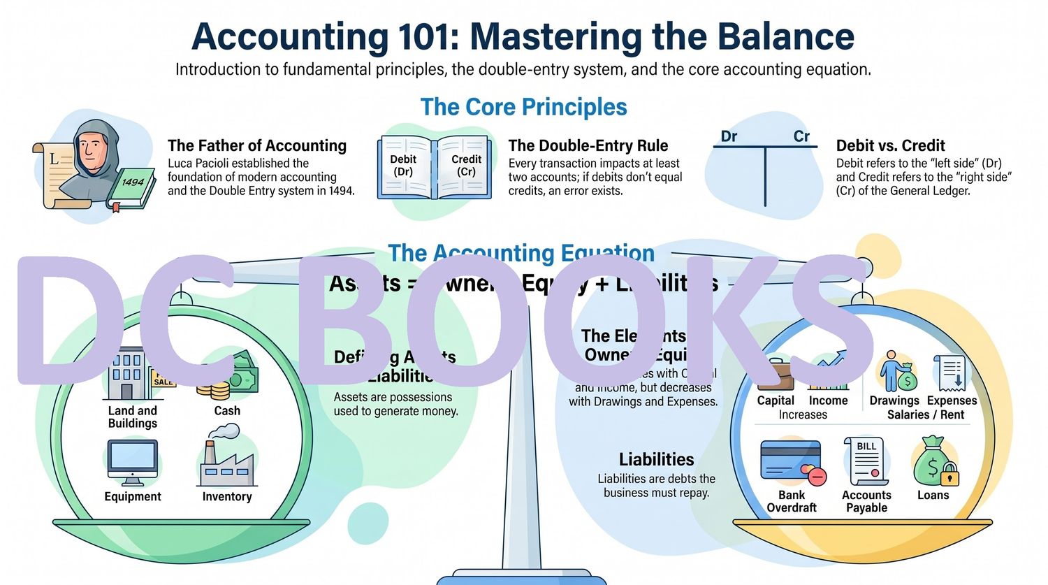 Accounting 101 - Mastering the balnce - Double Entry System