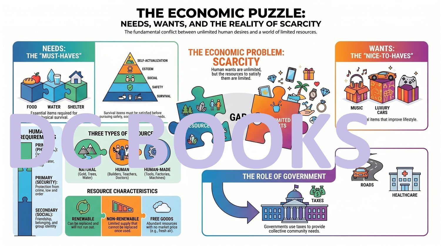 The Economic Puzzle - Needs, Wants and the Reality of Scarcity