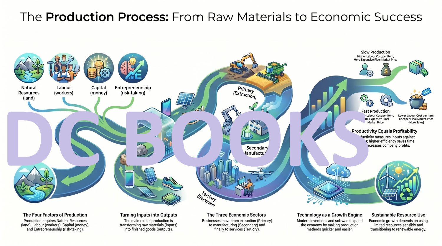 The Production Process - From Raw Materials to Economic Success