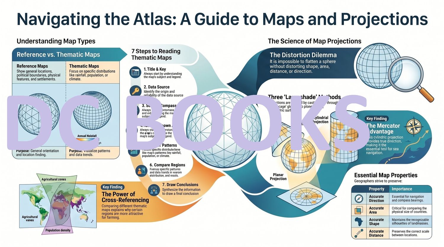Navigating the Atlas - A Guide to Maps and Projections