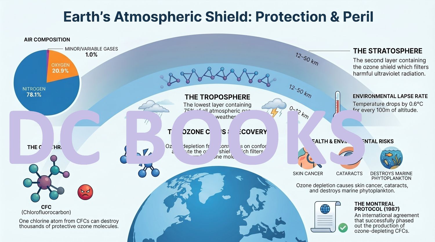 Earths Atmospheric Shield - Protection and Peril