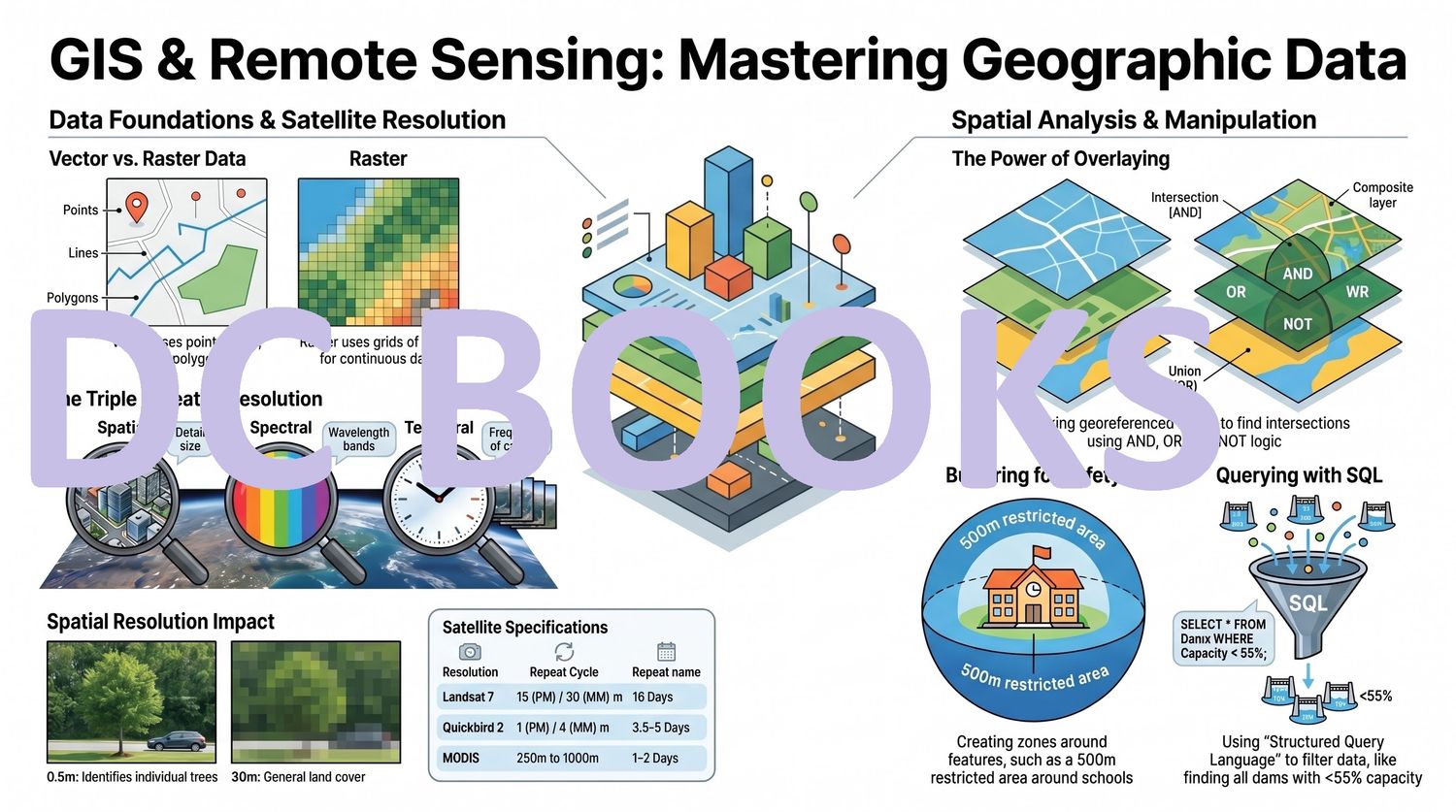 Mastering GIS and Remote Sensing