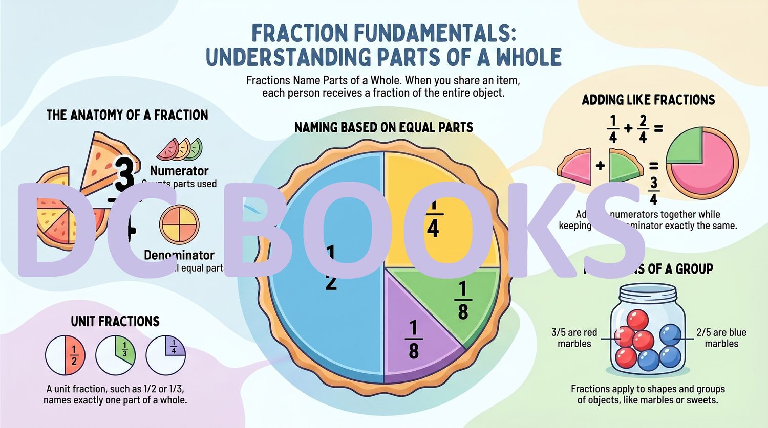 Fraction Fundamentals Parts of Whole