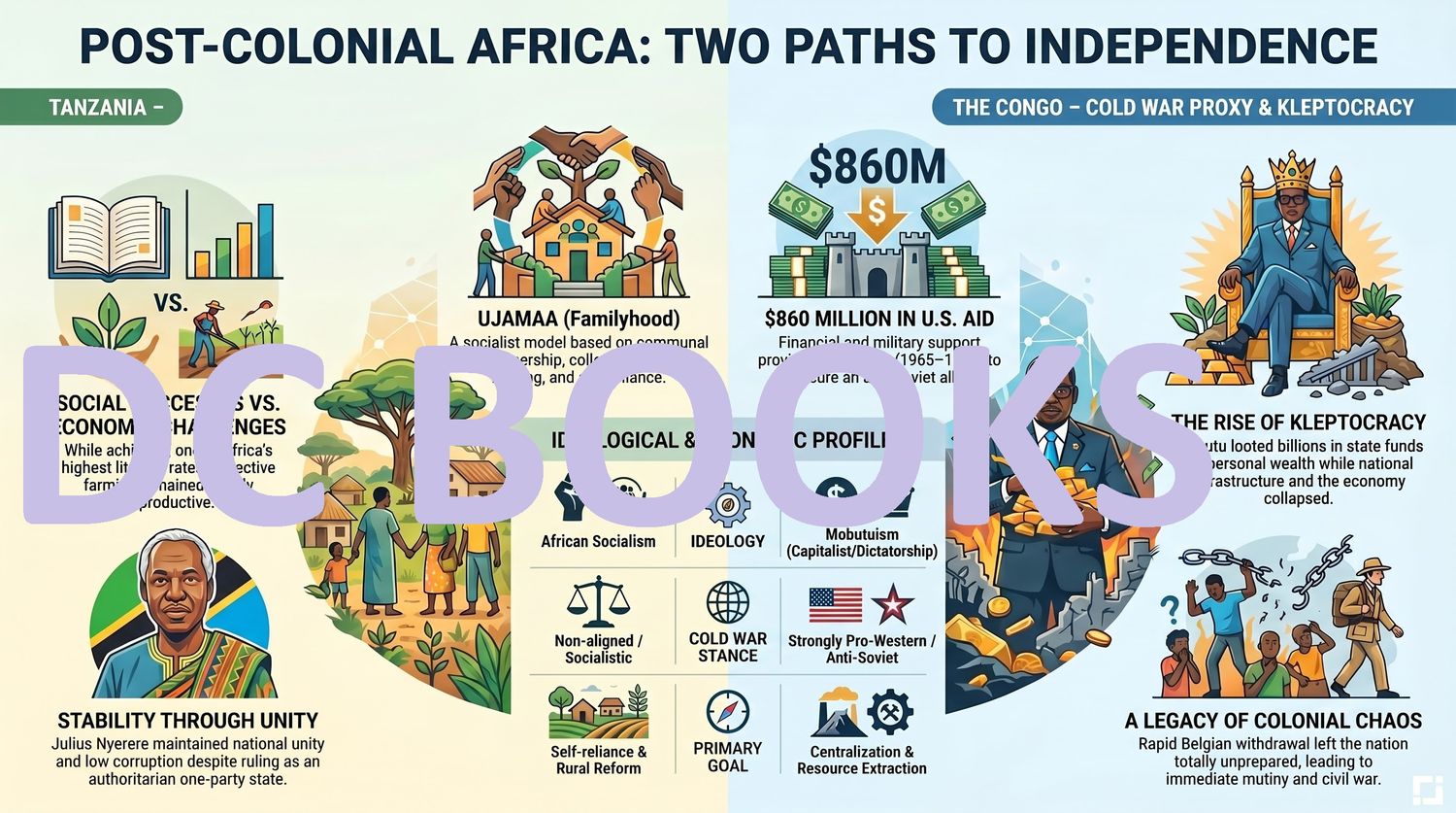 Post Colonial Africas Two Paths