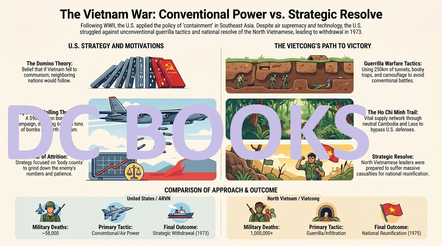Vietnam War Strategy and Outcomes