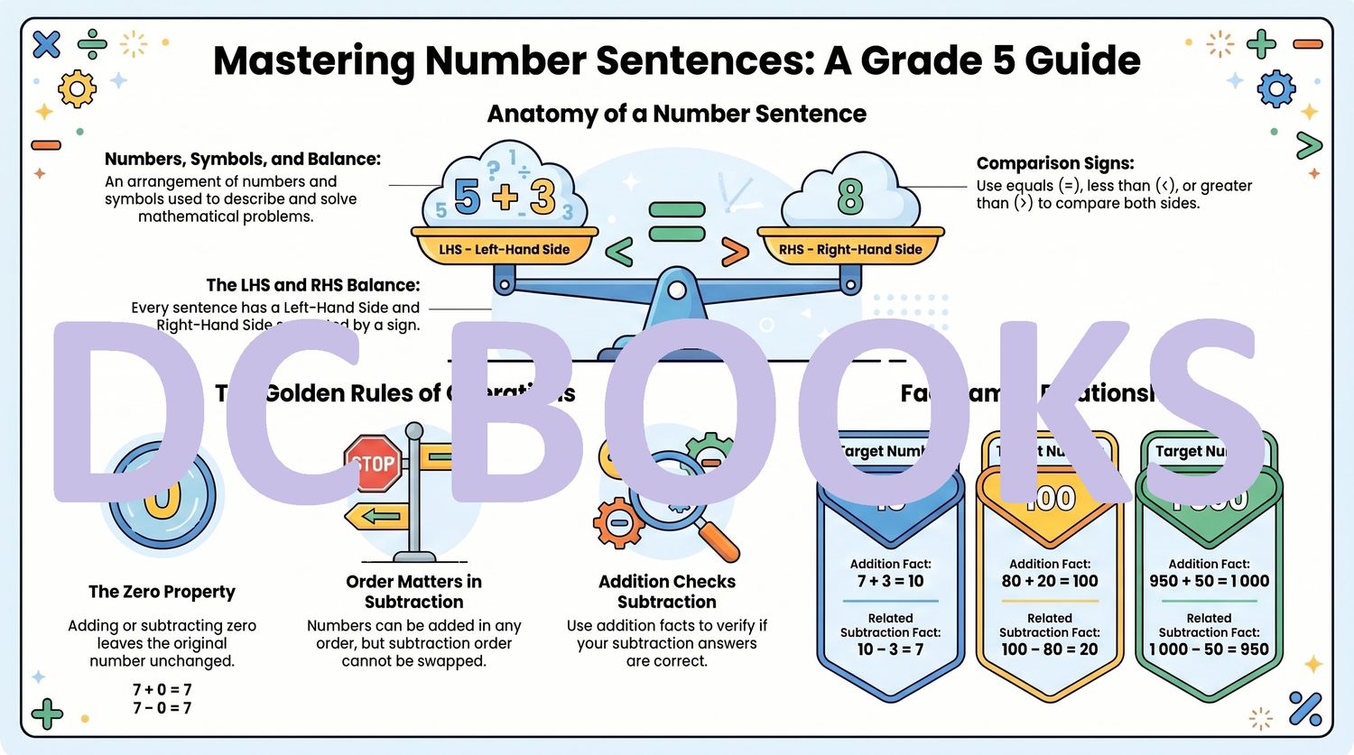 Grade 5 Number Sentence Guide