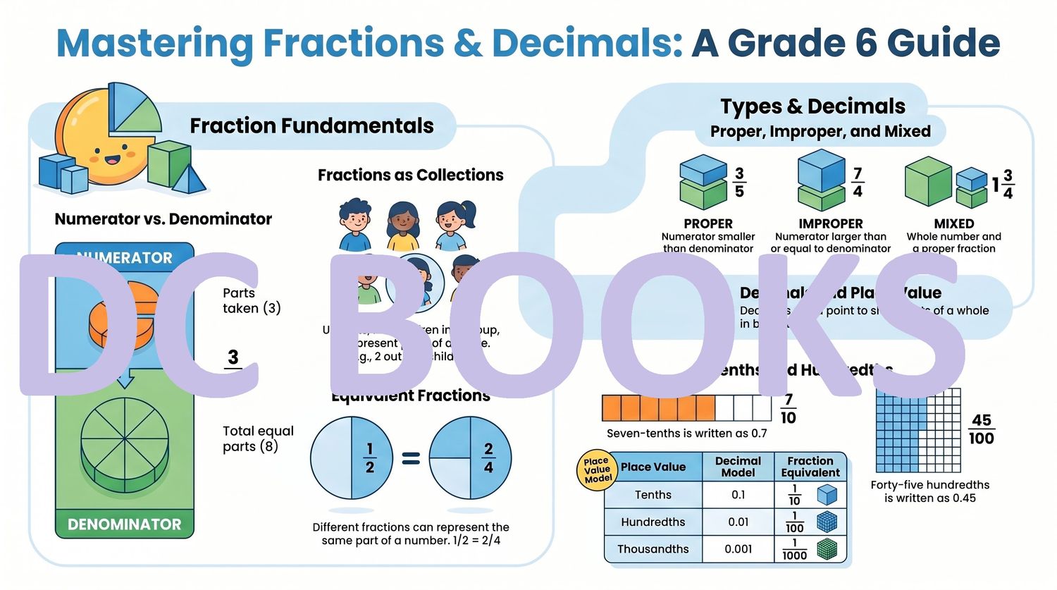Grade 6 Fractions and Decimals