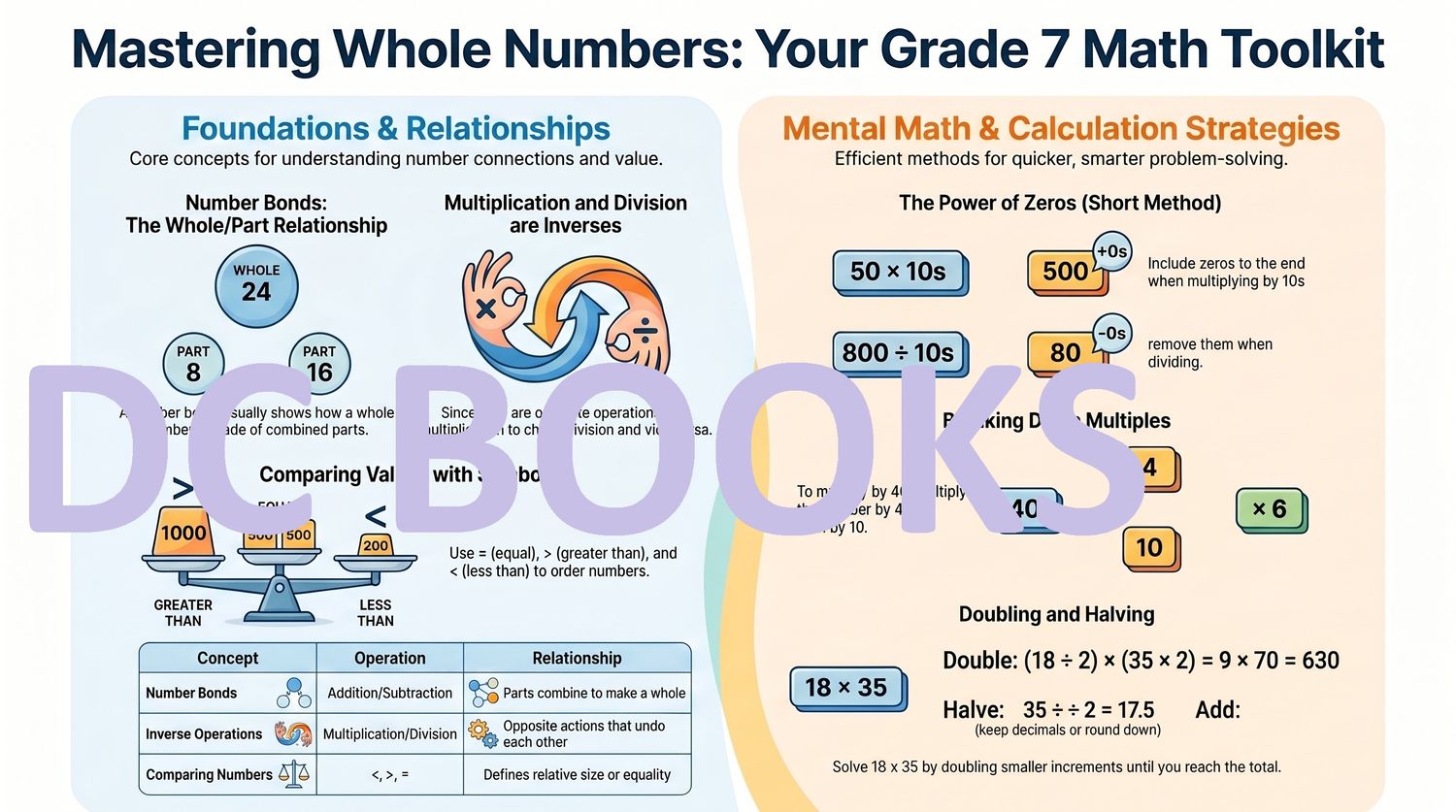 Mastering Whole Numbers Math Toolkit