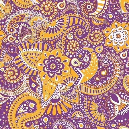 LSU Paisley