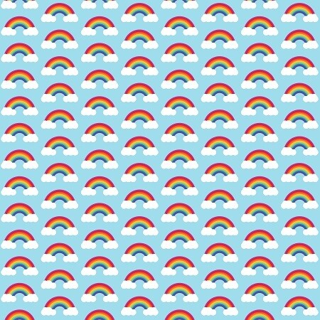 CLEARANCE Rainbow Clouds