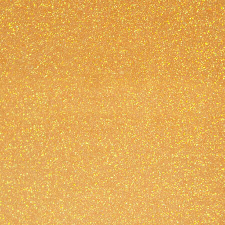 CLEARANCE SISER Translucent Light Orange Glitter 12" X 10 YDS