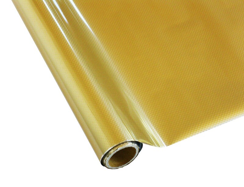 CLEARANCE Gold Carbon Fiber Flashy Foil CLEARANCE Gold Carbon Fiber Flashy Foil