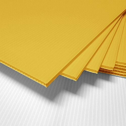 CORRUGATED PLASTIC YELLOW 24X18